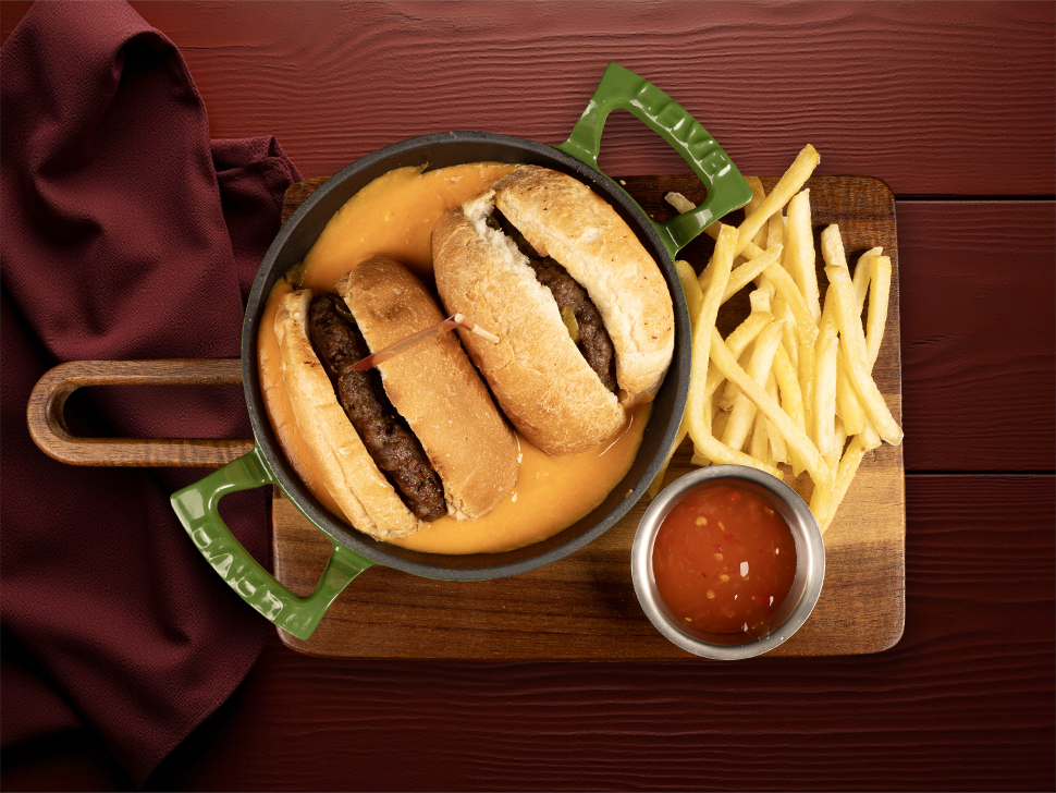 Melted Cheese Burger