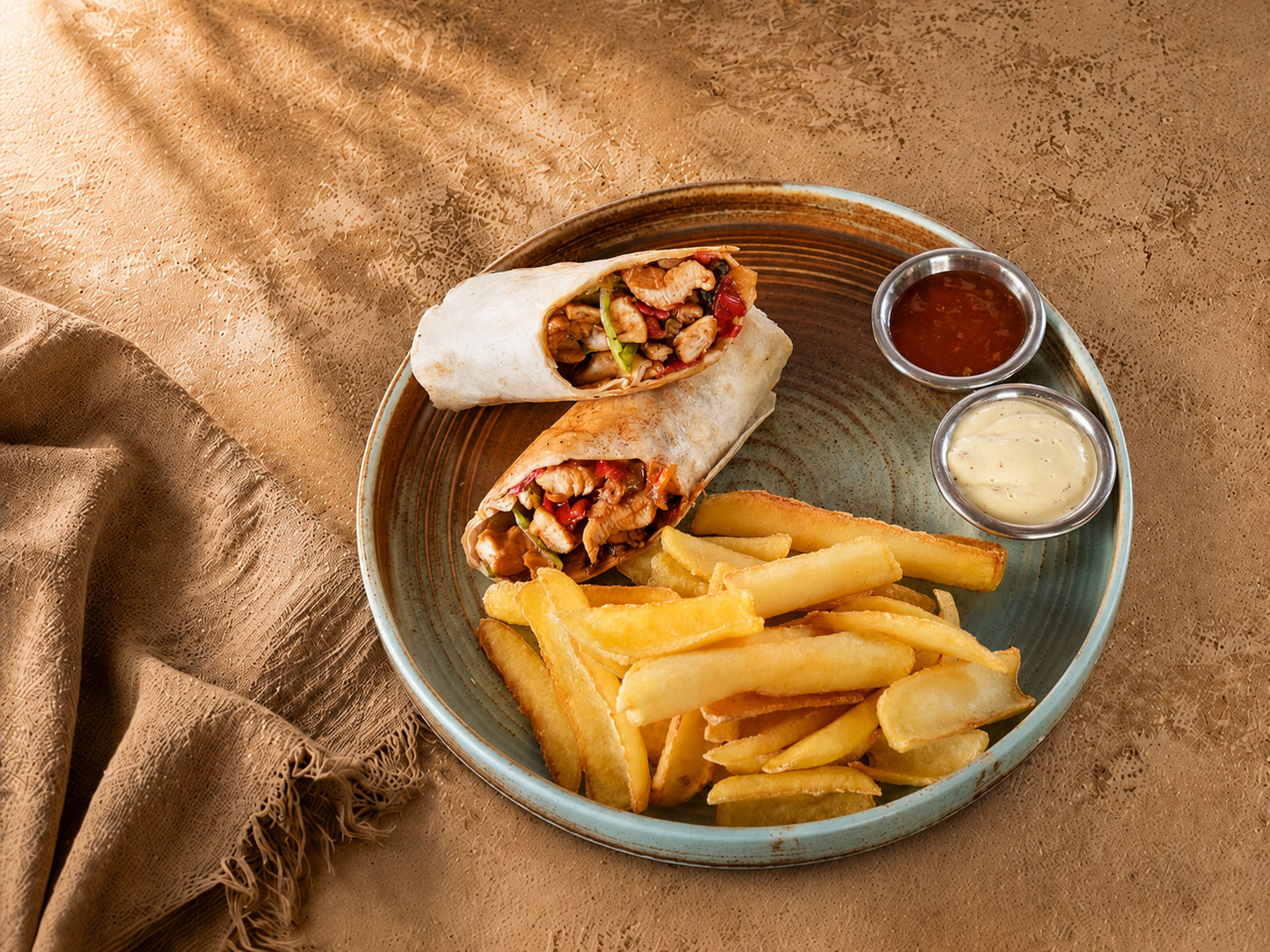 TERİYAKİ TAVUK WRAP - TERIYAKI CHICKEN WRAP