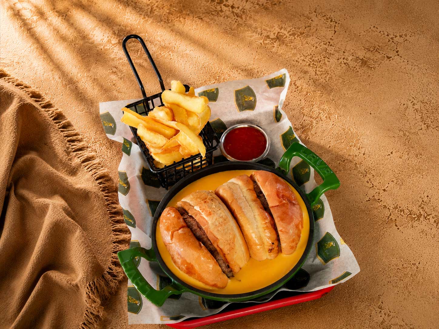 MELTED CHEESE BURGER