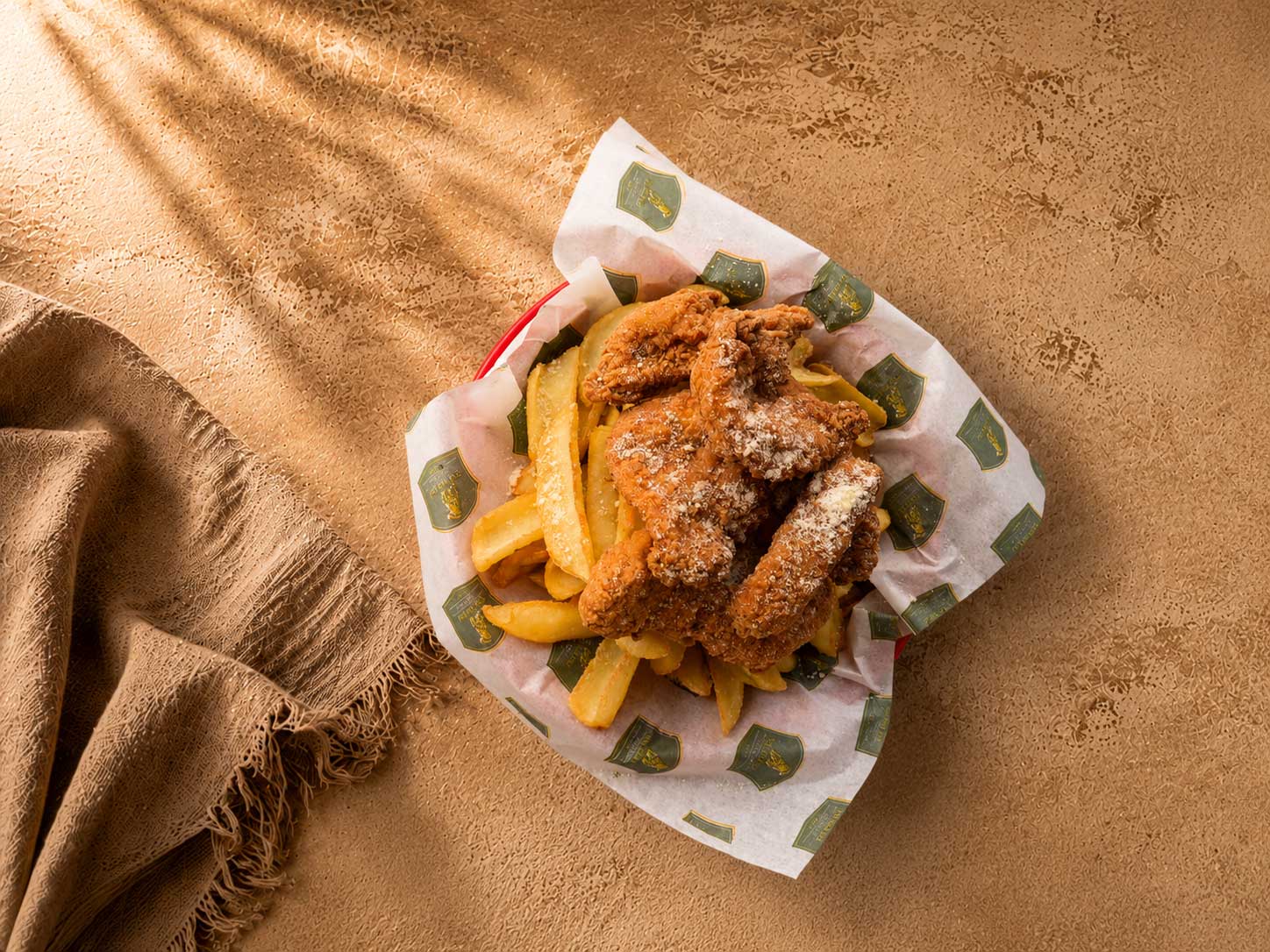 ÇITIR TAVUK PATATES - CRISPY CHICKEN FRIES