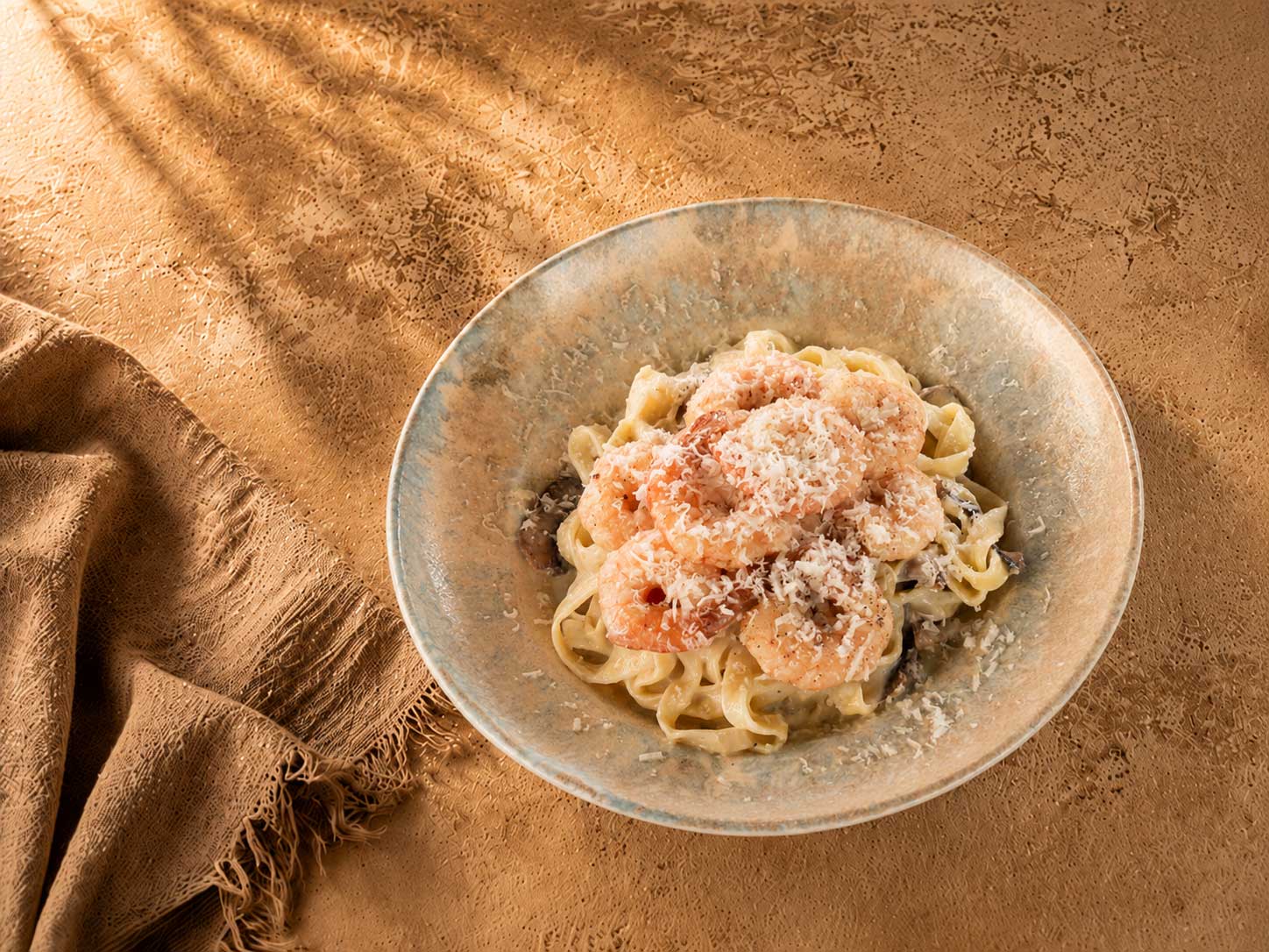 ALFREDO TAGLIATELLE (KARİDES) - ALFREDO TAGLIATELLE (SHRIMP)