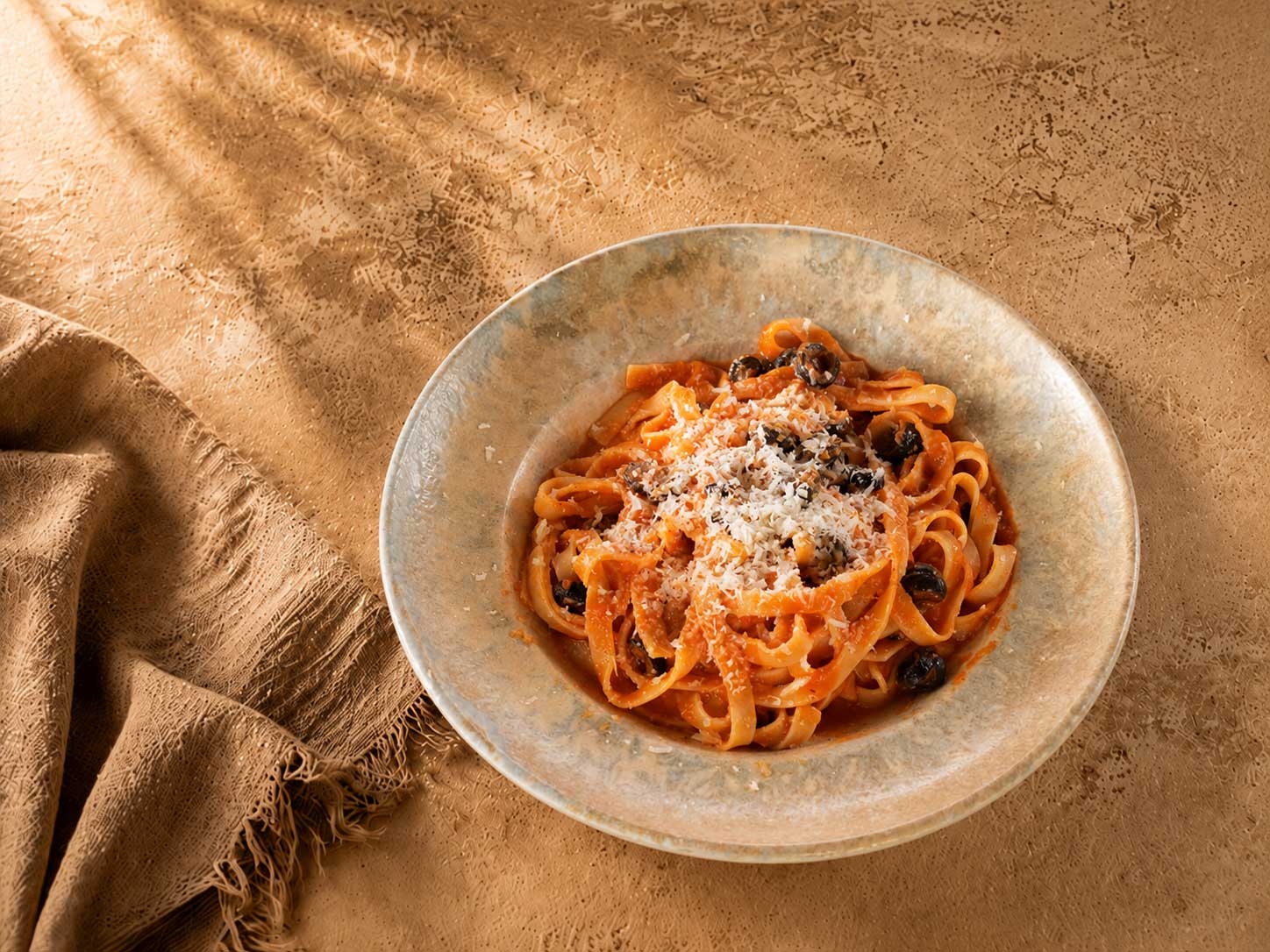 ARABIATTA TAGLIATELLE